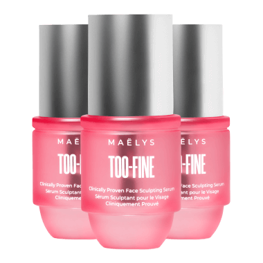 Package 3 X TOO-FINE Clinically Proven Face Sculpting Serum